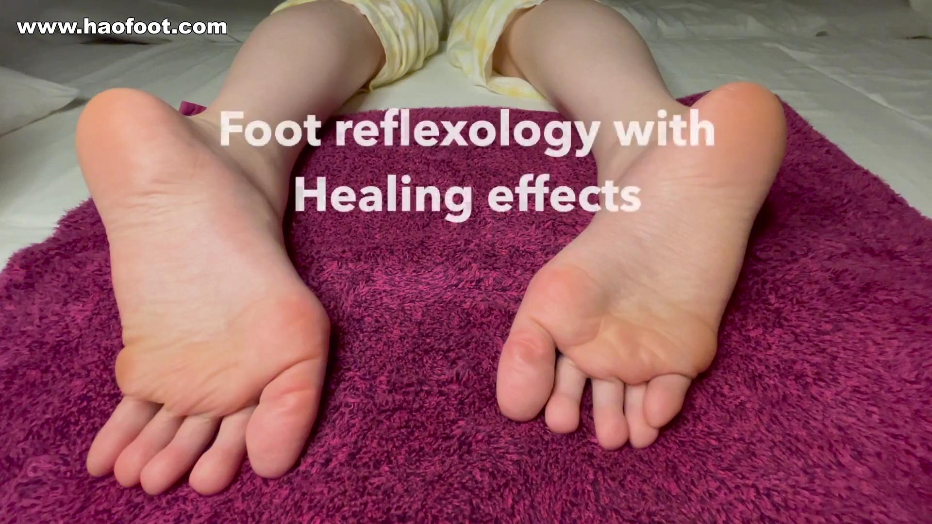 Healing Foot reflexology���ҩ`��󥰄�������ĥܡ�ASMR��